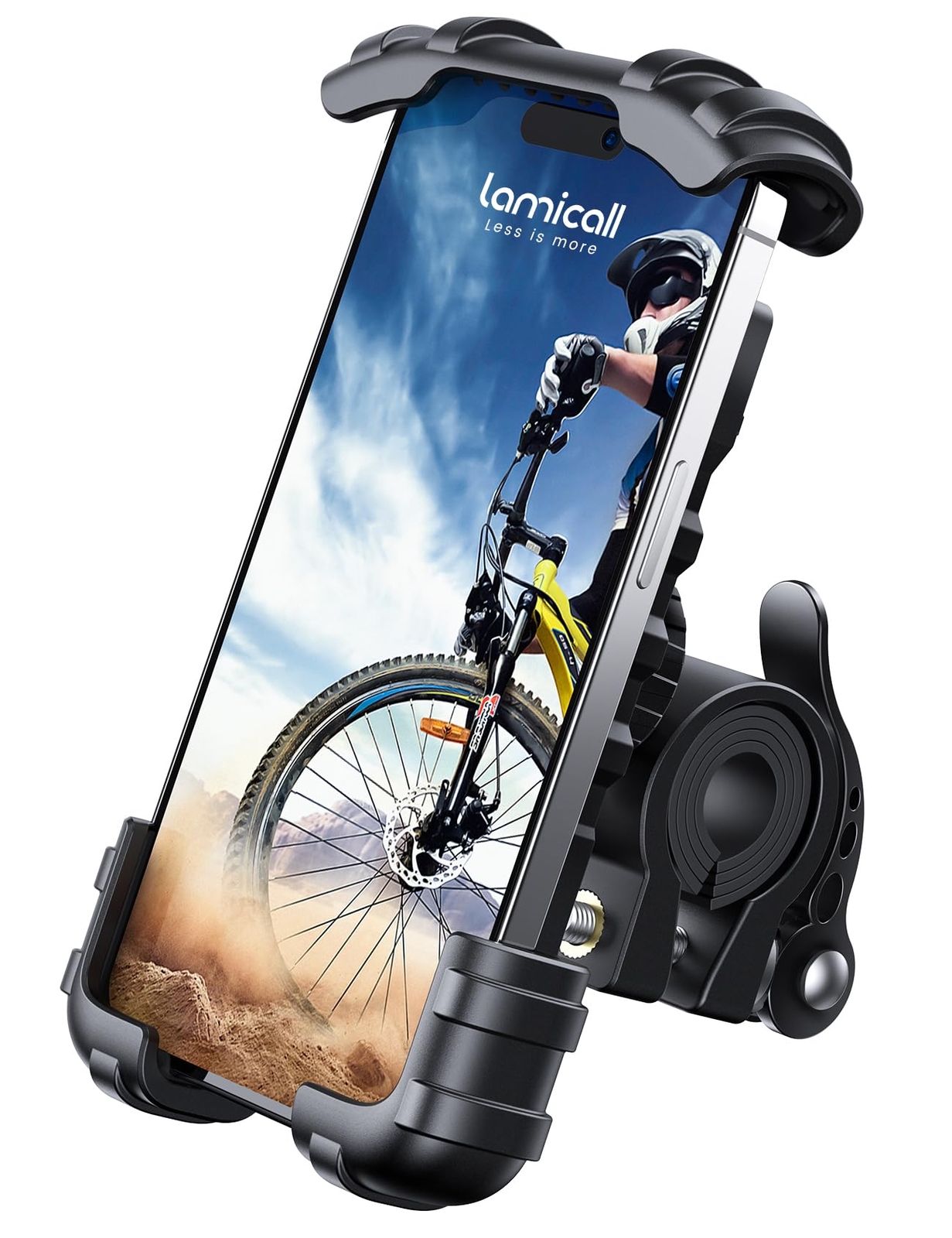 Lamicall Bike Phone Holder Motorcycle Mount – Motorcycle Phone Holder Handleb…