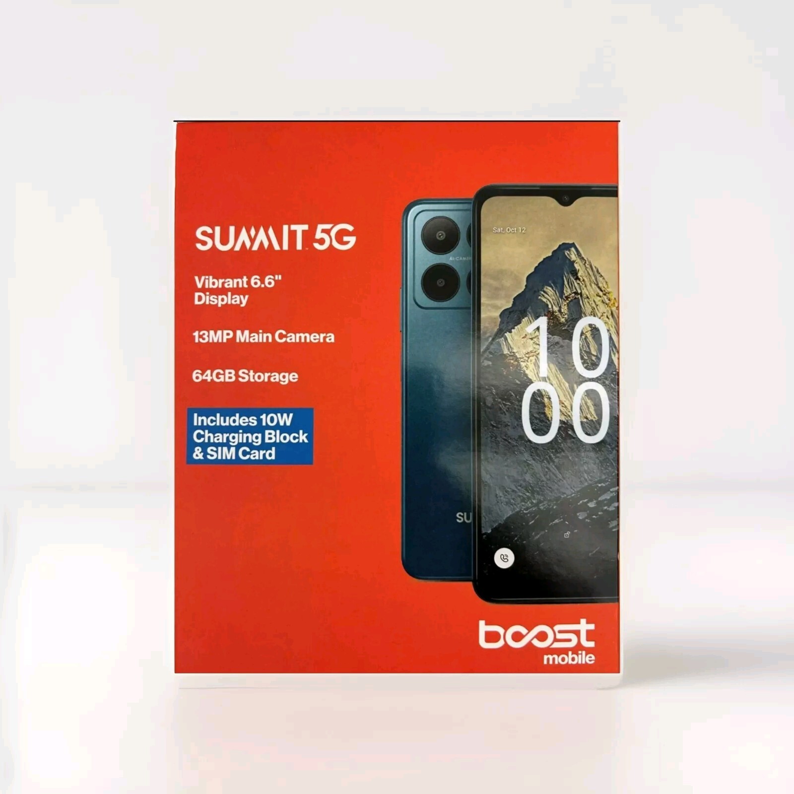 @ Boost Mobile Summit 5G, 64GB, Blue  Prepaid Smart Phone, locked to Boost 🆕