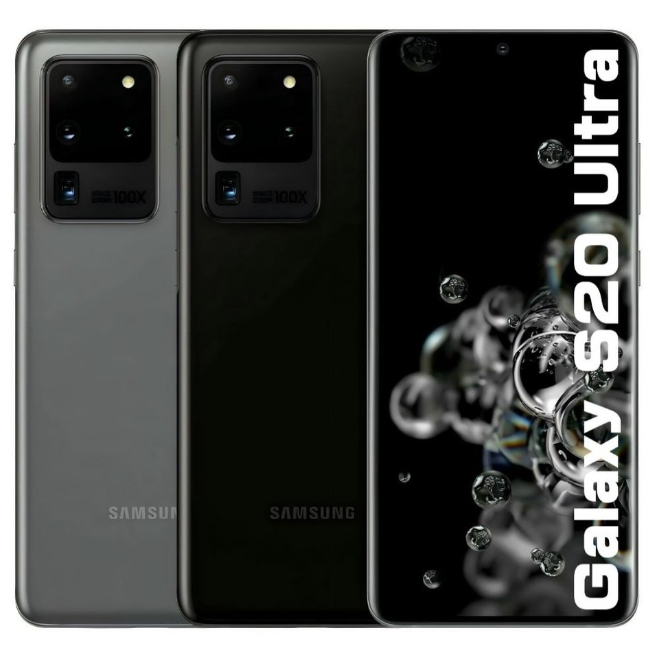 New Samsung Galaxy S20 Ultra (5G) 12+128GB Factory Unlocked Smartphone,US STOCK
