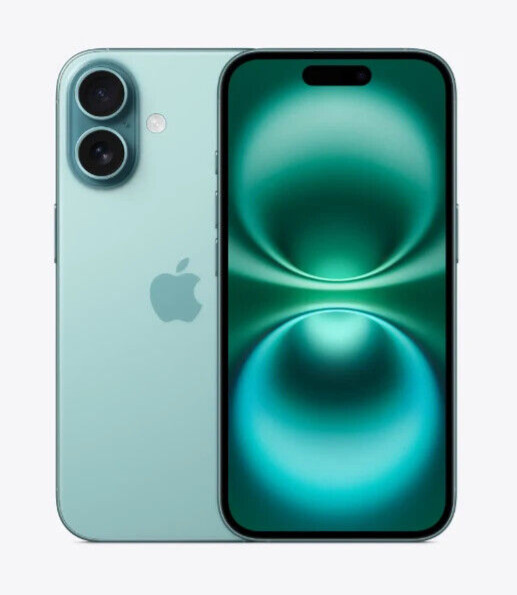 Apple iPhone 16 – Unlocked – Teal – 128GB – Excellent