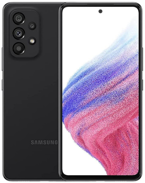 Samsung Galaxy A53 5G SM-A536U Unlocked 128GB Black B Light Burn