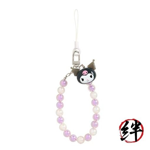 Sanrio Bead Hand Strap Kuromi 927694