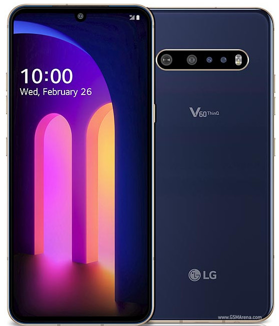 LG V60 ThinQ 5G LM-V600 T-Mobile Unlocked 128GB Classy Blue C