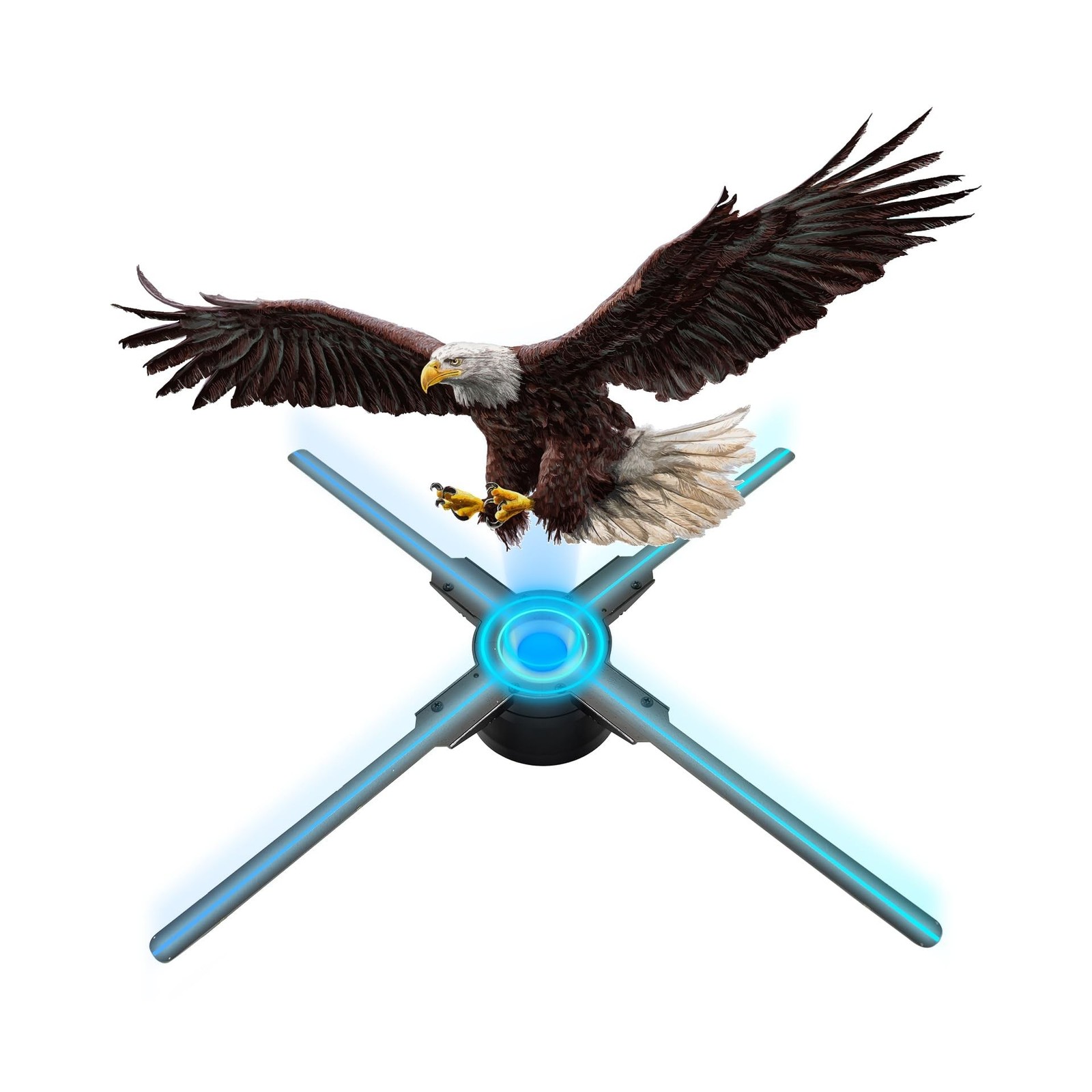 3D Hologram Fan 22 Inch/56CM,3D Holographic Fan with WiFi and Bluetooth,624 H…