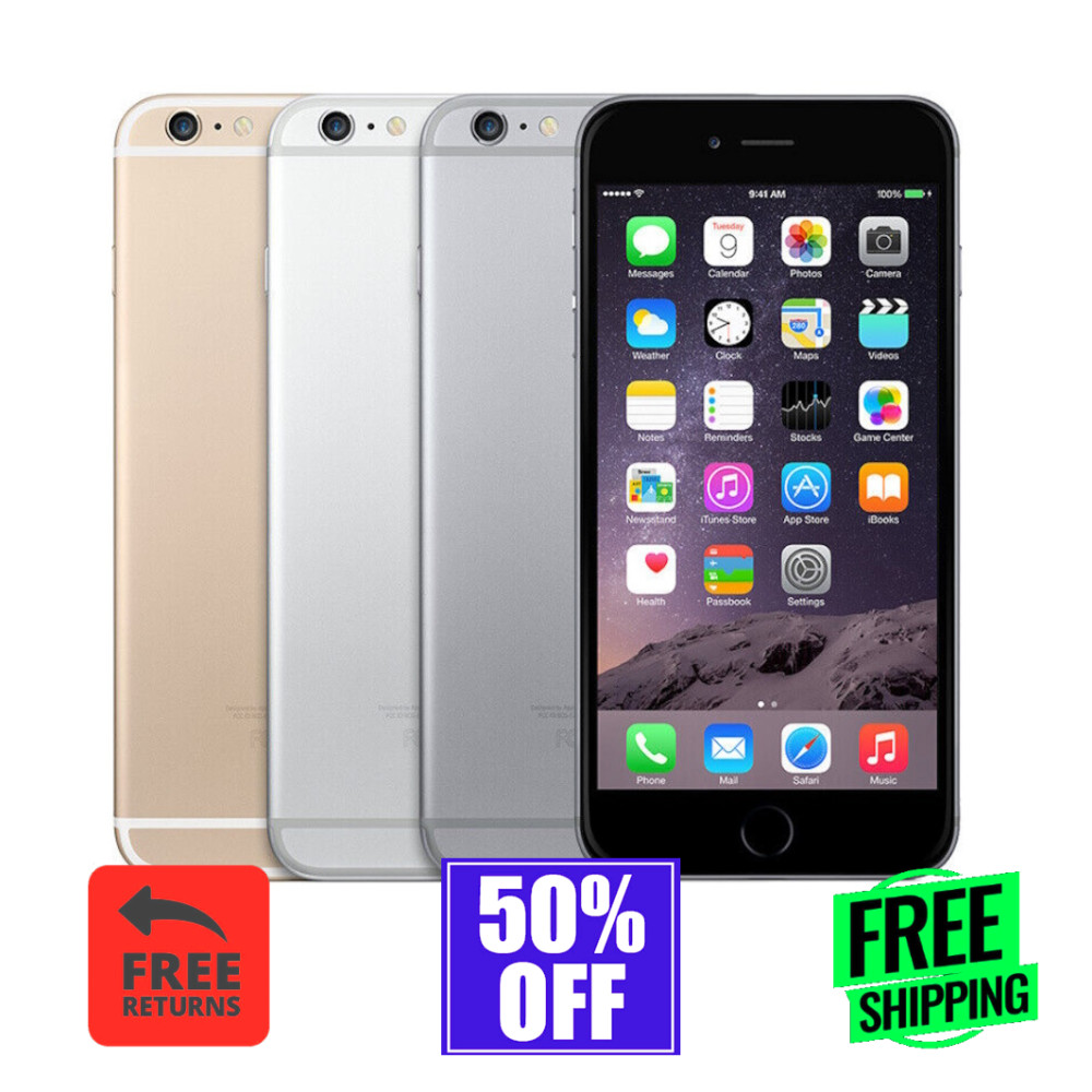 Apple iPhone 6+ Plus 16GB 64GB GSM/CDMA iOS Unlocked Verizon A1524/A1522