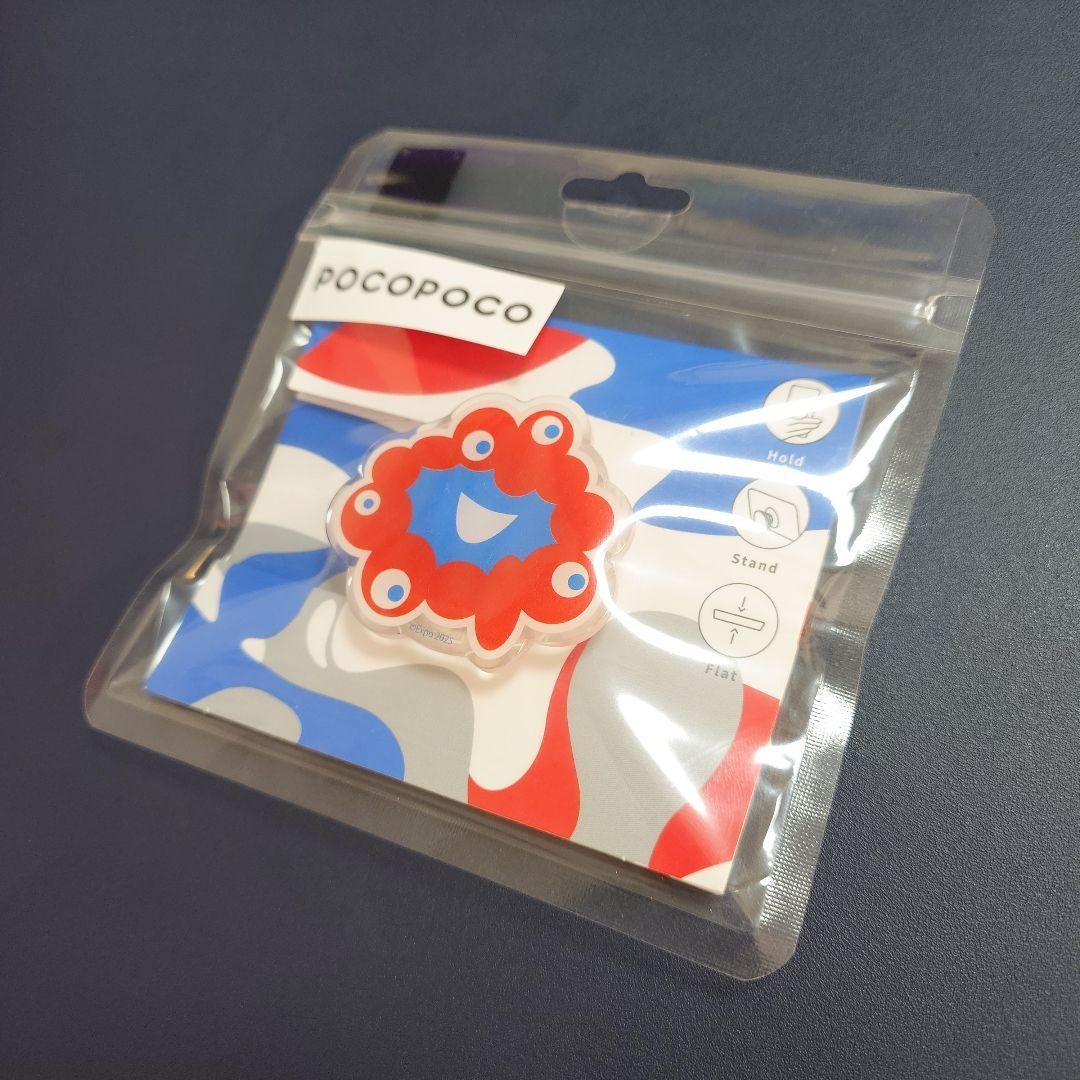 Osaka Kansai Expo 2025 Die-Cut Clear Pocopoco Smartphone Ring B Type Used