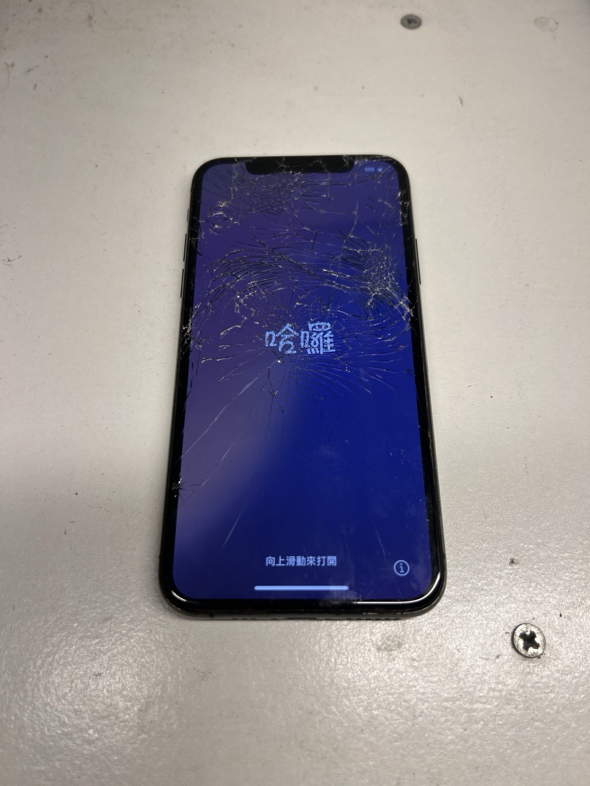 Apple iPhone Xs – 256GB (Unlocked) Bad digitizer & glass –  SOLD AS IS