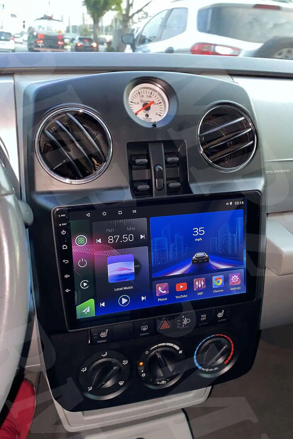 For 06-10 Chrysler PT Cruiser Apple Carplay Radio Android 13 GPS NAVI WIFI AHD