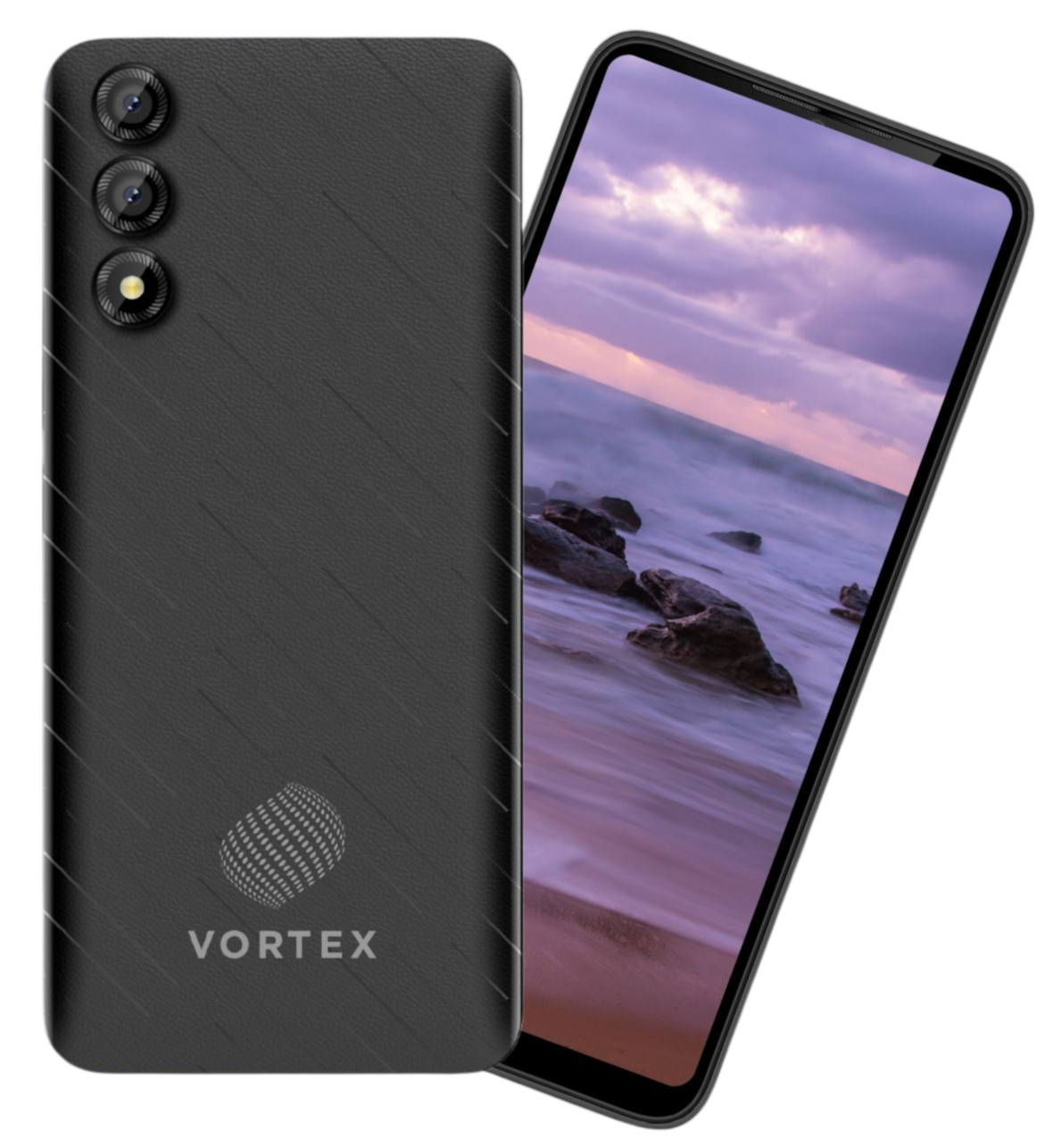 (USED) Vortex Cellular A24 – 32GB – Black (CARRIER UNKNOWN) Android Smartphone