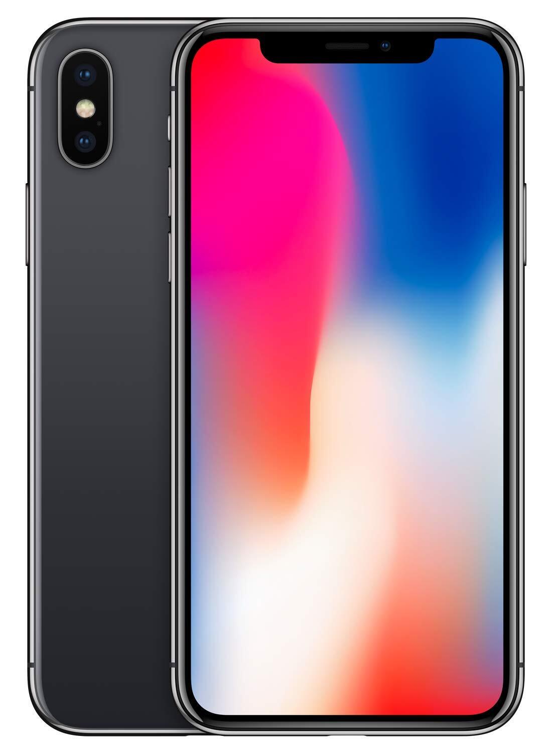 Apple iPhone X – 64GB – Grey – Carrier Unlocked – No FACE ID READ DESCRIPTION B+