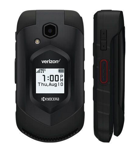 GOOD 6/10 Kyocera DuraXV 4G LTE E4610 16GB Black Verizon RUGGED Flip Phone