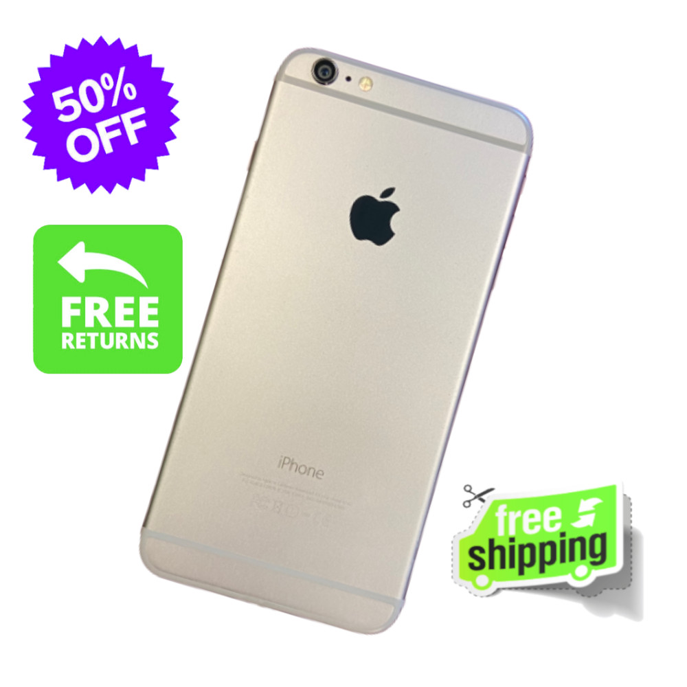 Apple iPhone 6 128GB 64GB 16GB (Silver Gray) Unlocked Verizon Tmobile Very Good