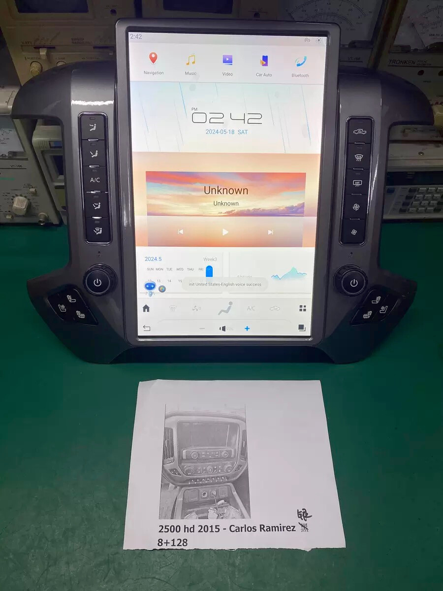 For Chevrolet Silverado 2013-20 Smart Radio Vertical Screen GPS Android Carplay