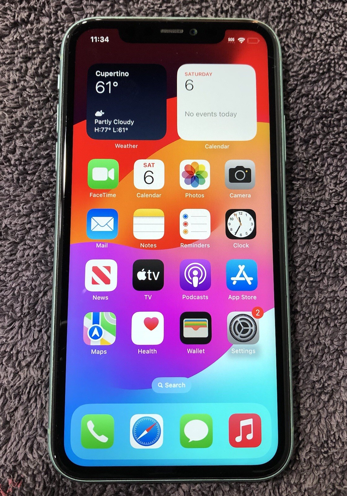 Apple iPhone 11 – 64GB – Green – Unlocked NO FACE READ