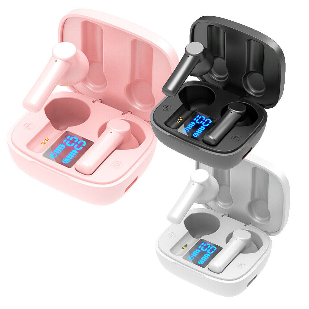 New Bluetooth Headsets Mini In Ear Earphones Wireless Earbuds with Charging Case