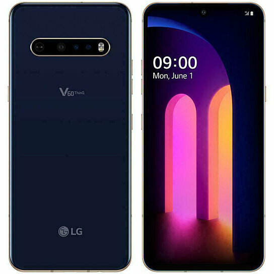 LG V60 ThinQ 5G LMV600VM -128GB Blue – Verizon – Unlocked 8.5/10 **