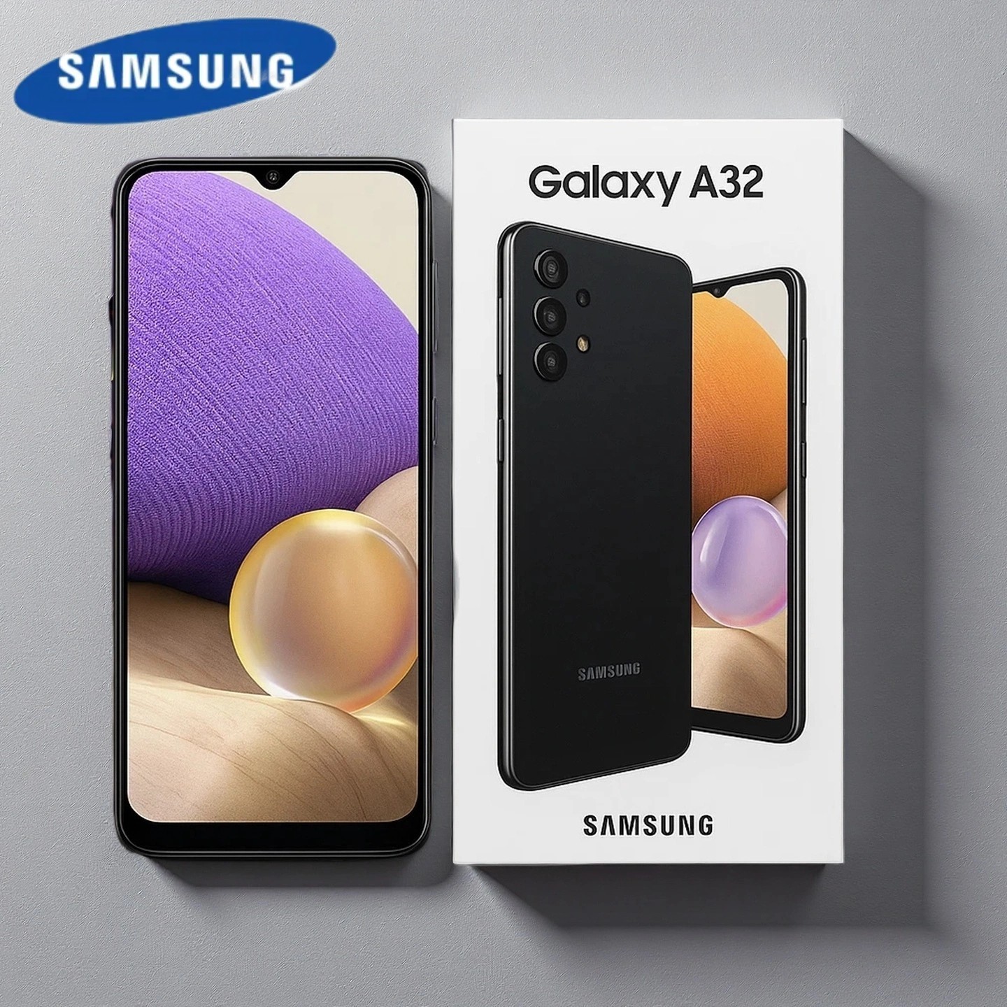 💯SEALED Samsung Galaxy A32 5G SM-A326U 64GB+4GB 48MP FACTORY UNLOCKED Smartphon