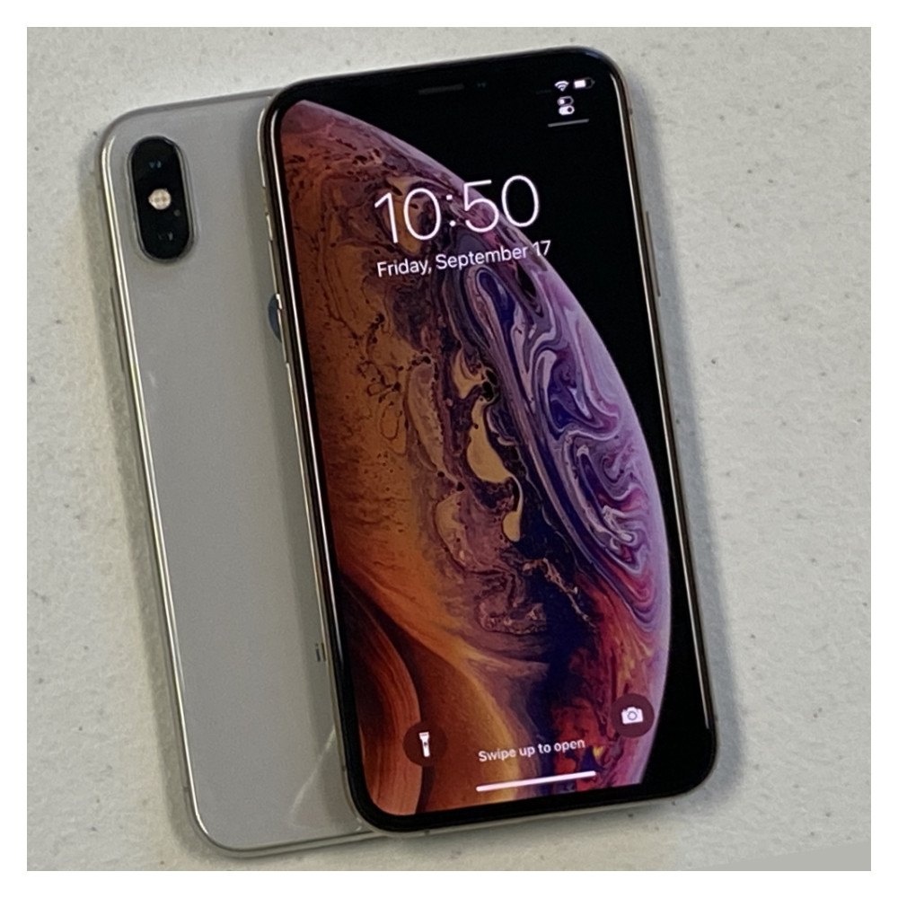 Apple iPhone XS 256GB 64GB Unlocked/Verizon/T-Mobile/Spectrum -Silver Gray- iOS