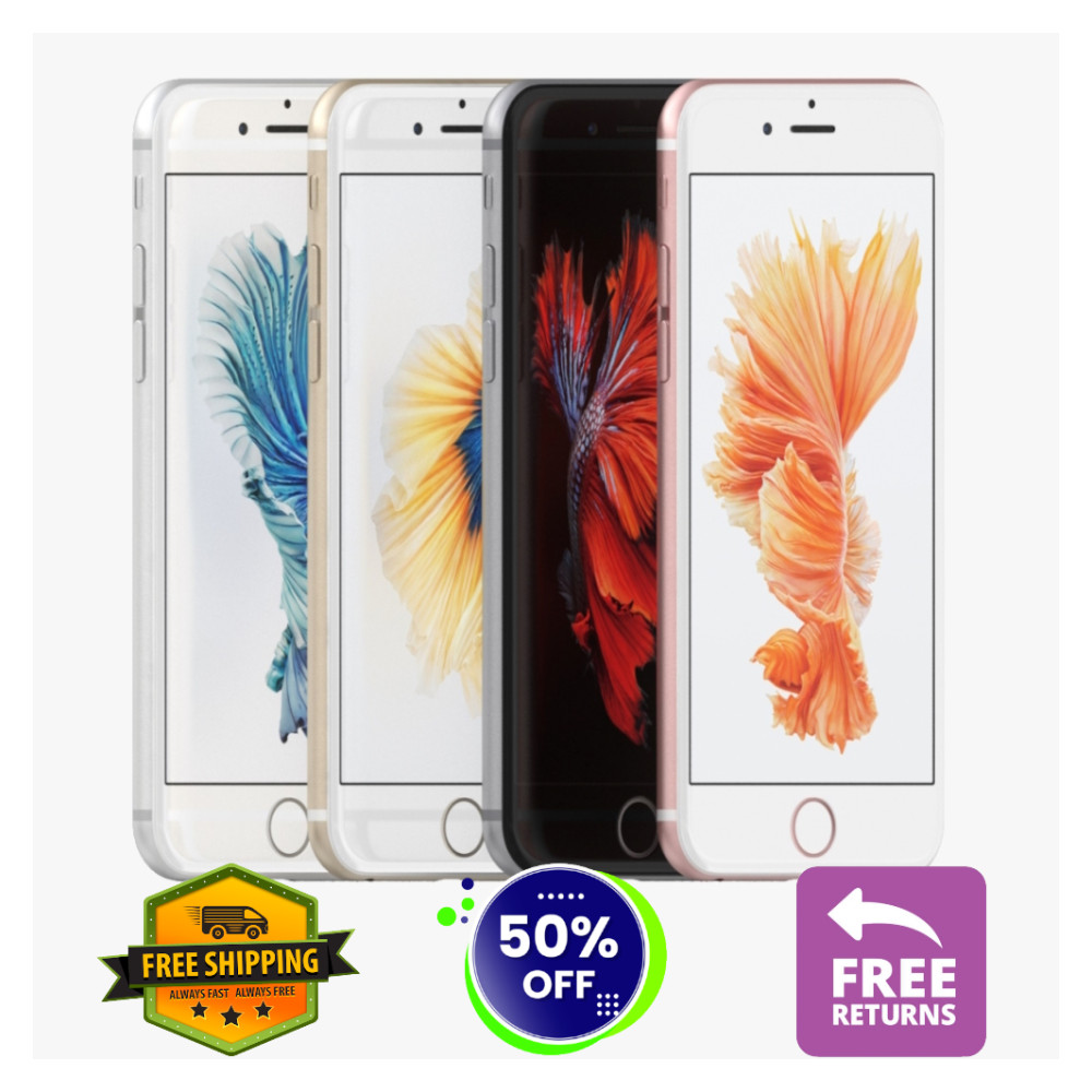 Apple iPhone 6s 128GB 16GB Unlocked ATT Verizon Gold/Space Gray 4G iOS