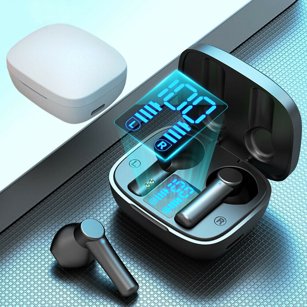 Bluetooth Headset Wireless Stereo Earphones Twins Earbuds with Charging Case