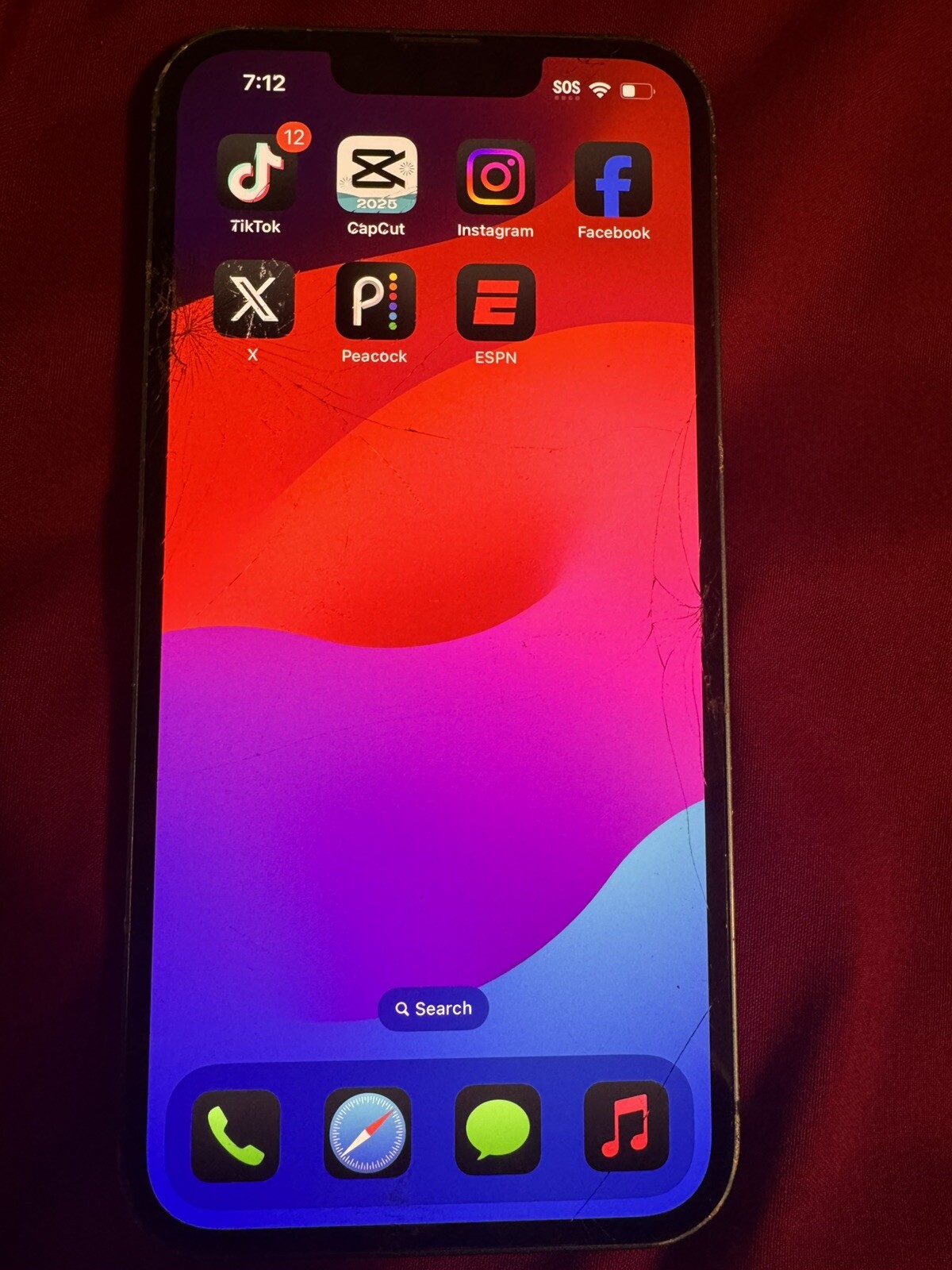 iPhone 13 Unlocked With TikTok And CapCut  128gb