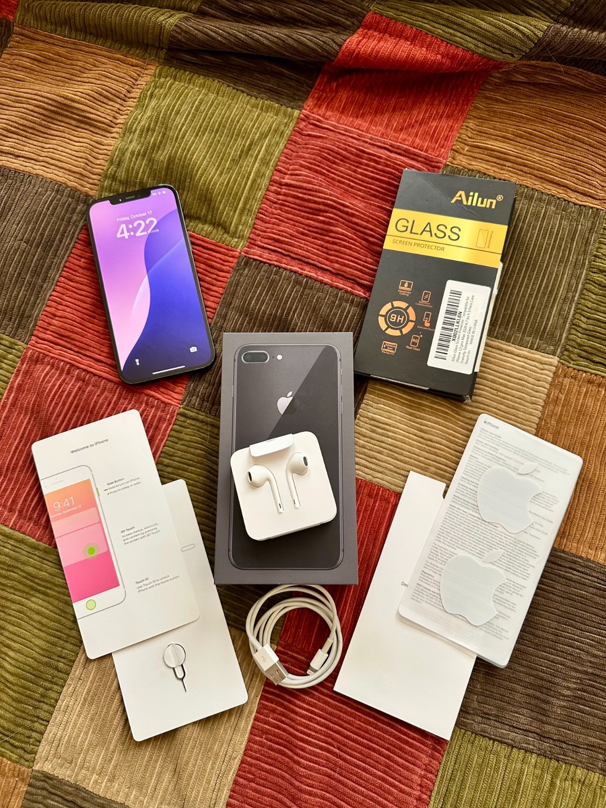 Apple iPhone 12 Pro Max – 256 GB – Pacific Blue (Unlocked) Battery 81%