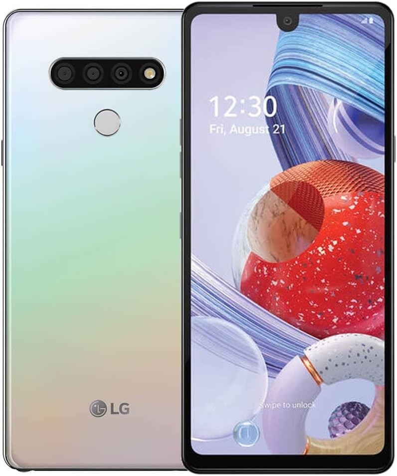 LG Stylo 6 LM-Q730TM 6.8″ 64GB Smartphone White – GSM Unlocked
