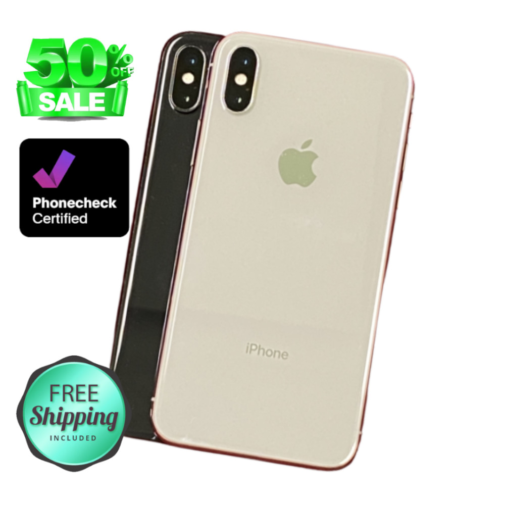 Apple iPhone X 64GB-256GB At&t Tracfone Verizon Fully Unlocked Battery Good 4G