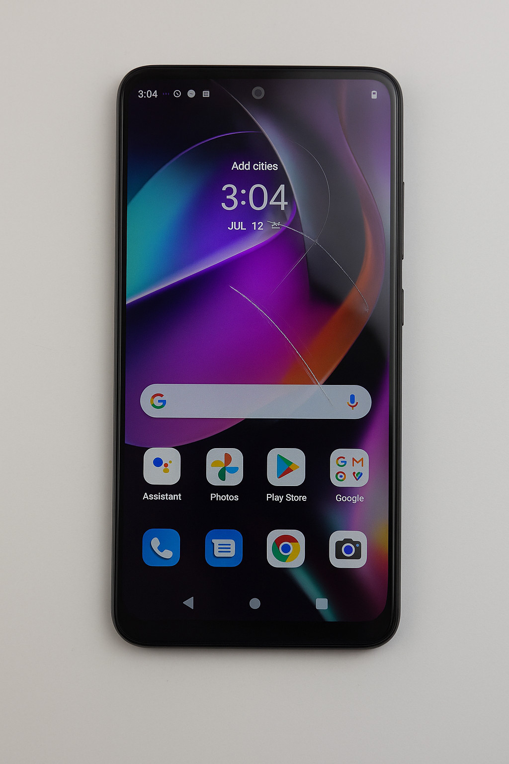 Motorola Moto G 5G (2022) XT2213DL 64GB 4GB Unlocked Space Gray – Has Scratches