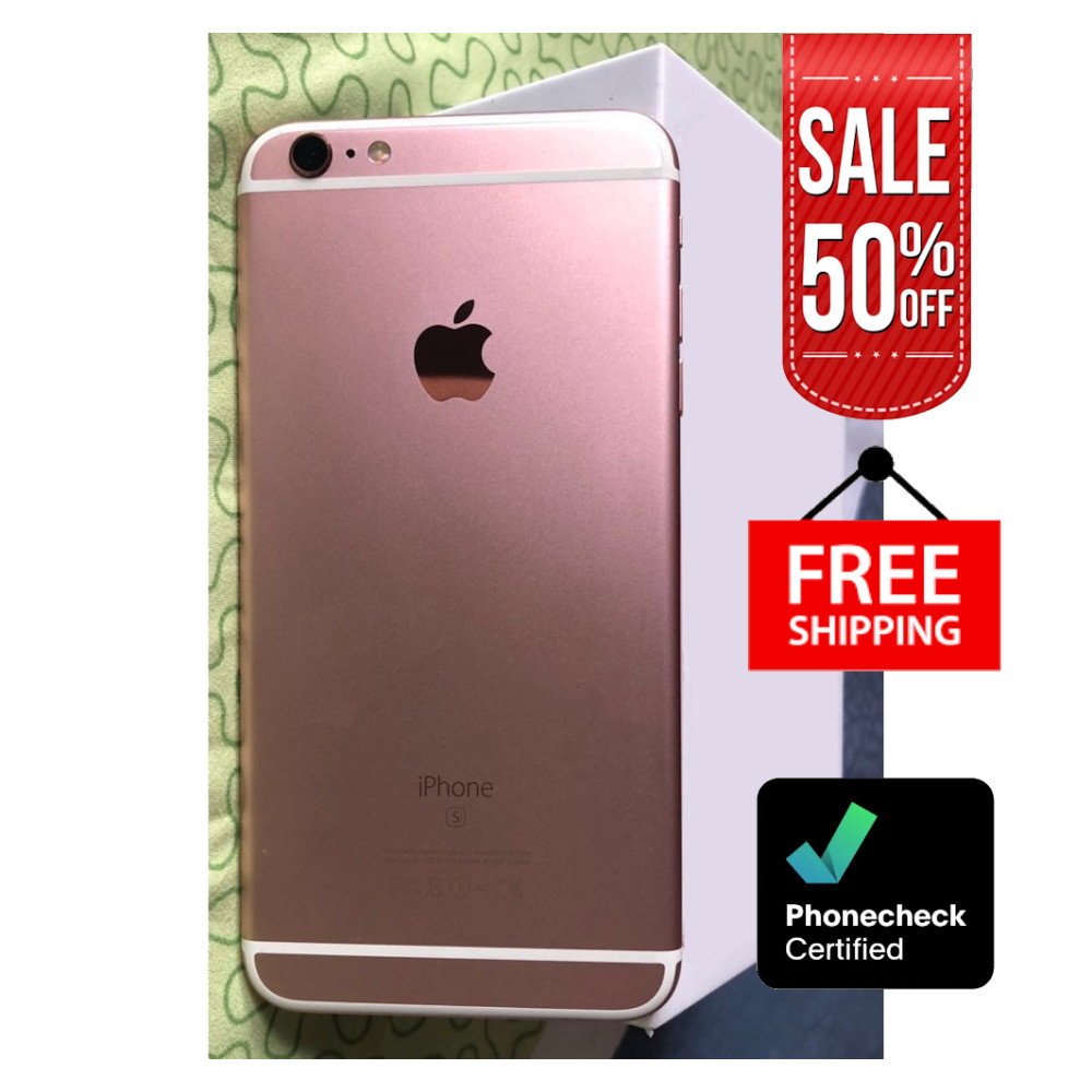 Apple iPhone 6s Plus 16GB 64GB Unlocked Verizon Clean IMEI iOS Silver/Rose Gold