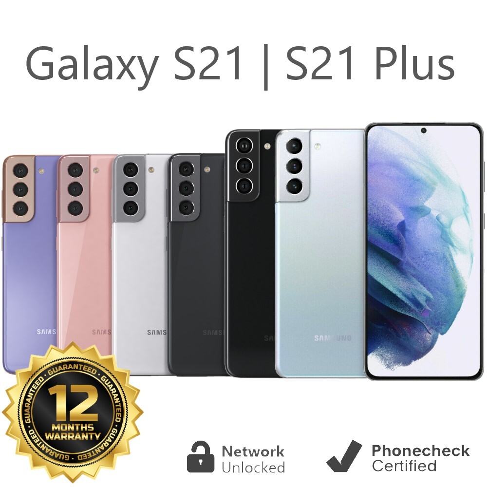 Samsung Galaxy S21 | S21+ Plus 5G – 128GB – (Unlocked) Smartphone – Very Good