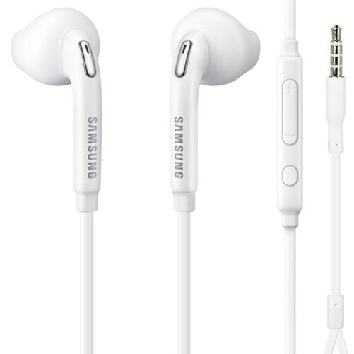 Headset OEM 3.5mm Handsfree Earphones w Mic Dual Earbuds for Smartphones