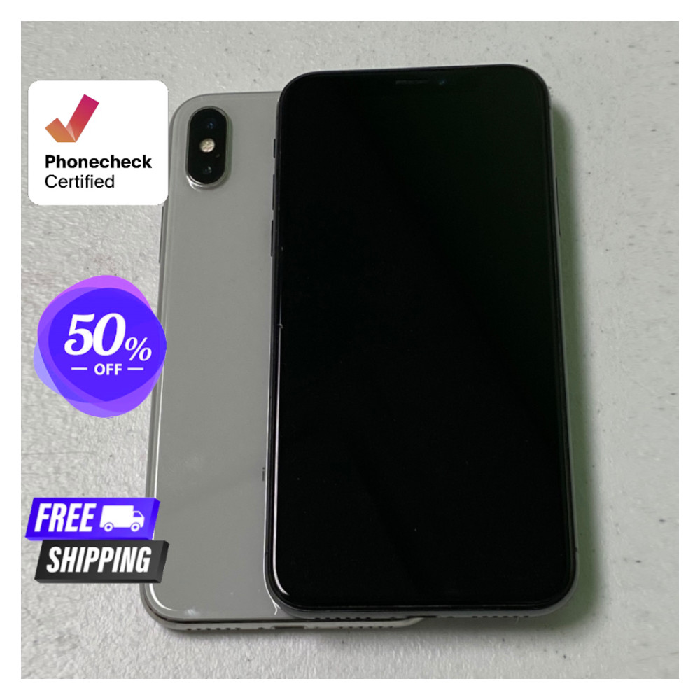 Apple iPhone X 64GB 256GB Mint Space Gray Silver Unlocked T-Mobile Verizon Phon