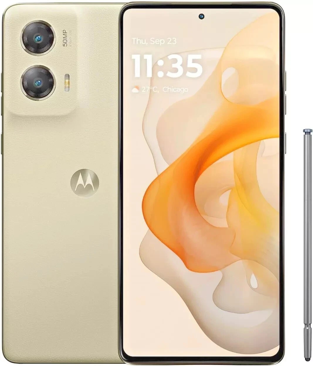 Motorola Moto G Stylus 5G (2024) XT2419-1 128GB 8GB Unlocked Gold Excellent