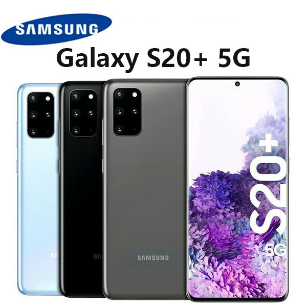 New Samsung Galaxy S20+ Plus 5G 128GB GSM+CDMA Factory Unlocked Smartphone US