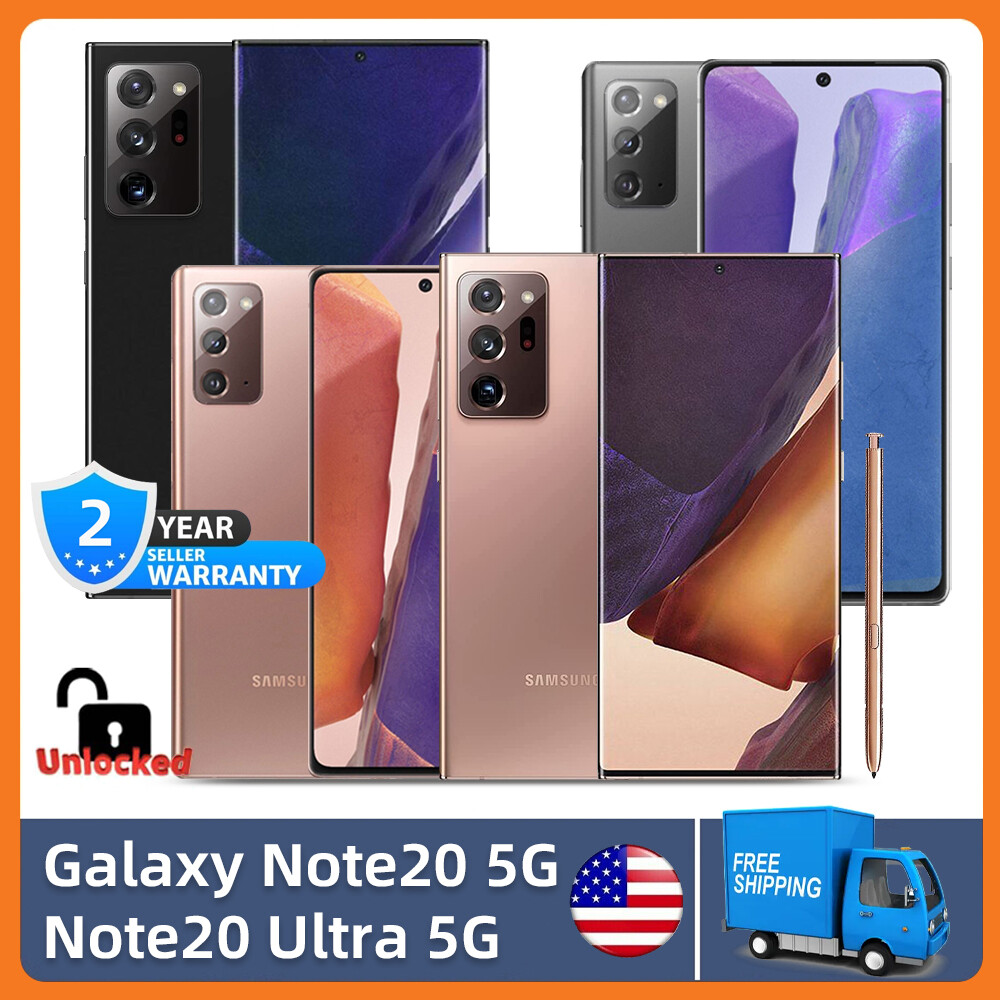 New Samsung Galaxy Note20 Ultra 5G /Note 20 Unlocked N986U N981U Octa-core