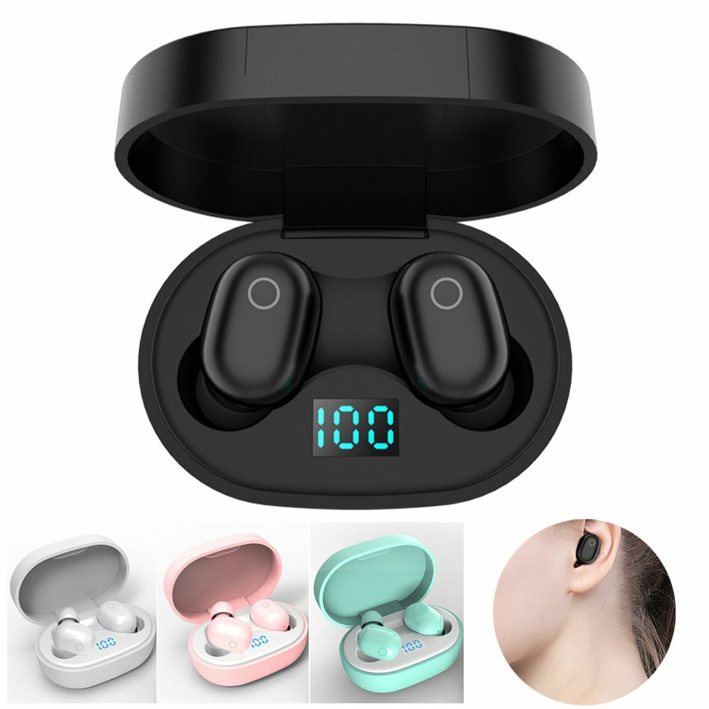 Bluetooth Wireless Earphones Earbuds Stereo Music Earpieces for Cell Phones