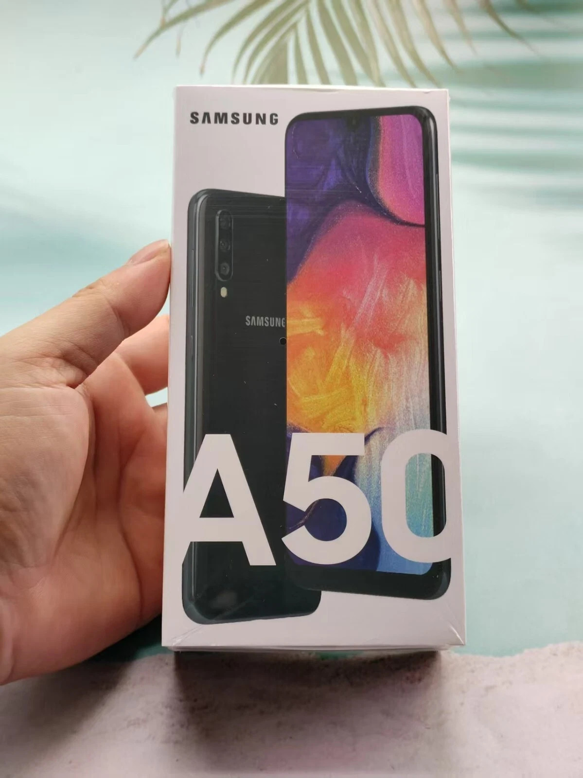 New Samsung Galaxy A50 SM-A505U 64GB Single Sim Unlocked Black Smartphone