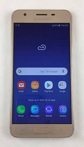 Samsung SM-J337T Galaxy J3 Star T-Mobile Smartphone  GOOD (Gold)