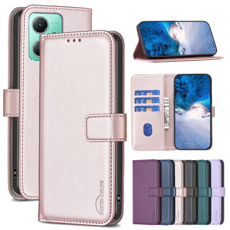 For Xiaomi Redmi Note 12 11 Pro Poco X5 Leather Wallet TPU Card Slot Case Cover