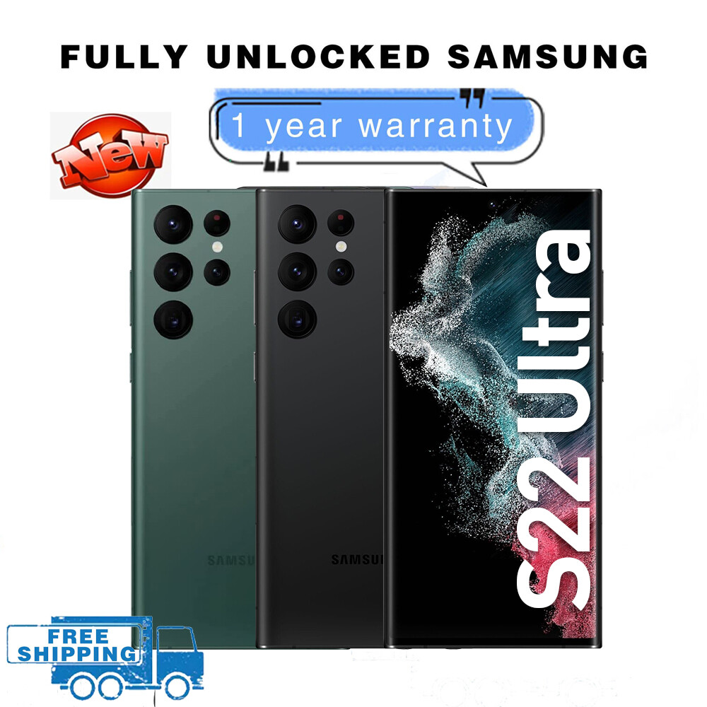❖NEW SEALEDSAMSUNG GALAXY S22 ULTRA 5G UNLOCKED SM-S908U1 ALL COLOR&MEMORY