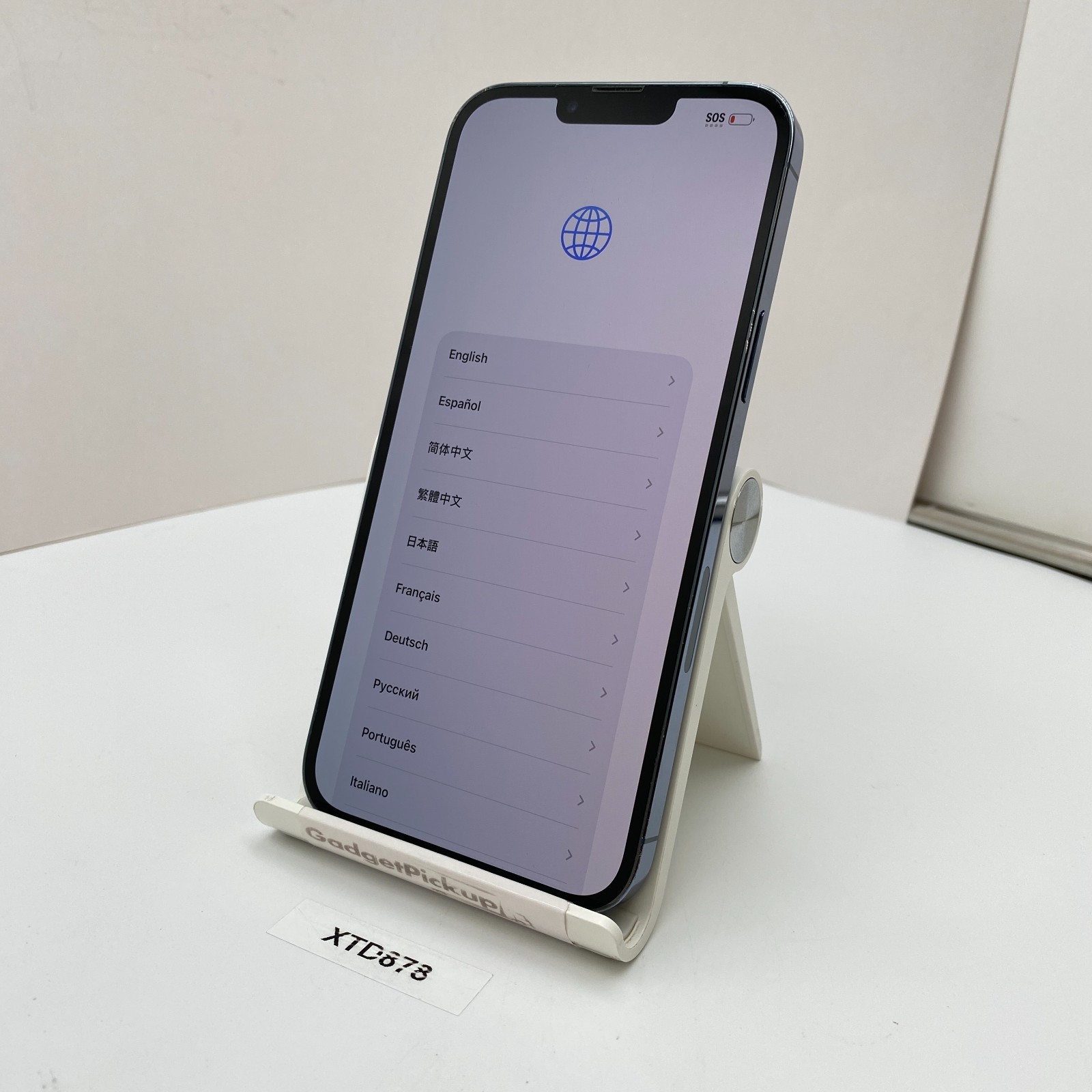 Apple iPhone 13 Pro Max – 128GB Sierra Blue (AT&T/Cricket ONLY) – Good Condition