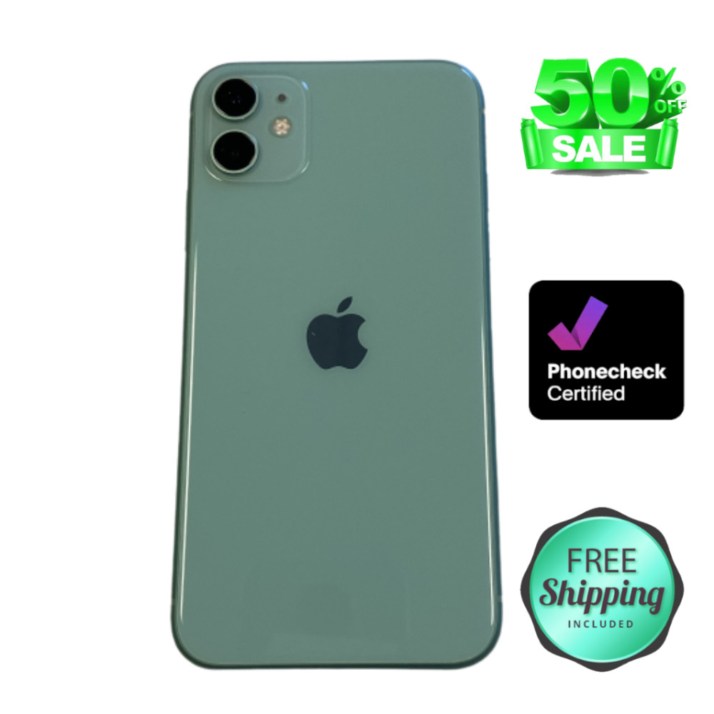 Apple iPhone 11 128GB 64GB Factory Unlocked Verizon Att Screen 6.1″ Very Good