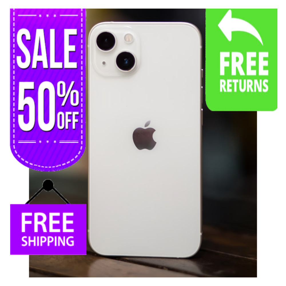 Apple iPhone 13 Unlocked 128GB 256GB 512GB Red/Midnight 5G iOS WiFi Pristine