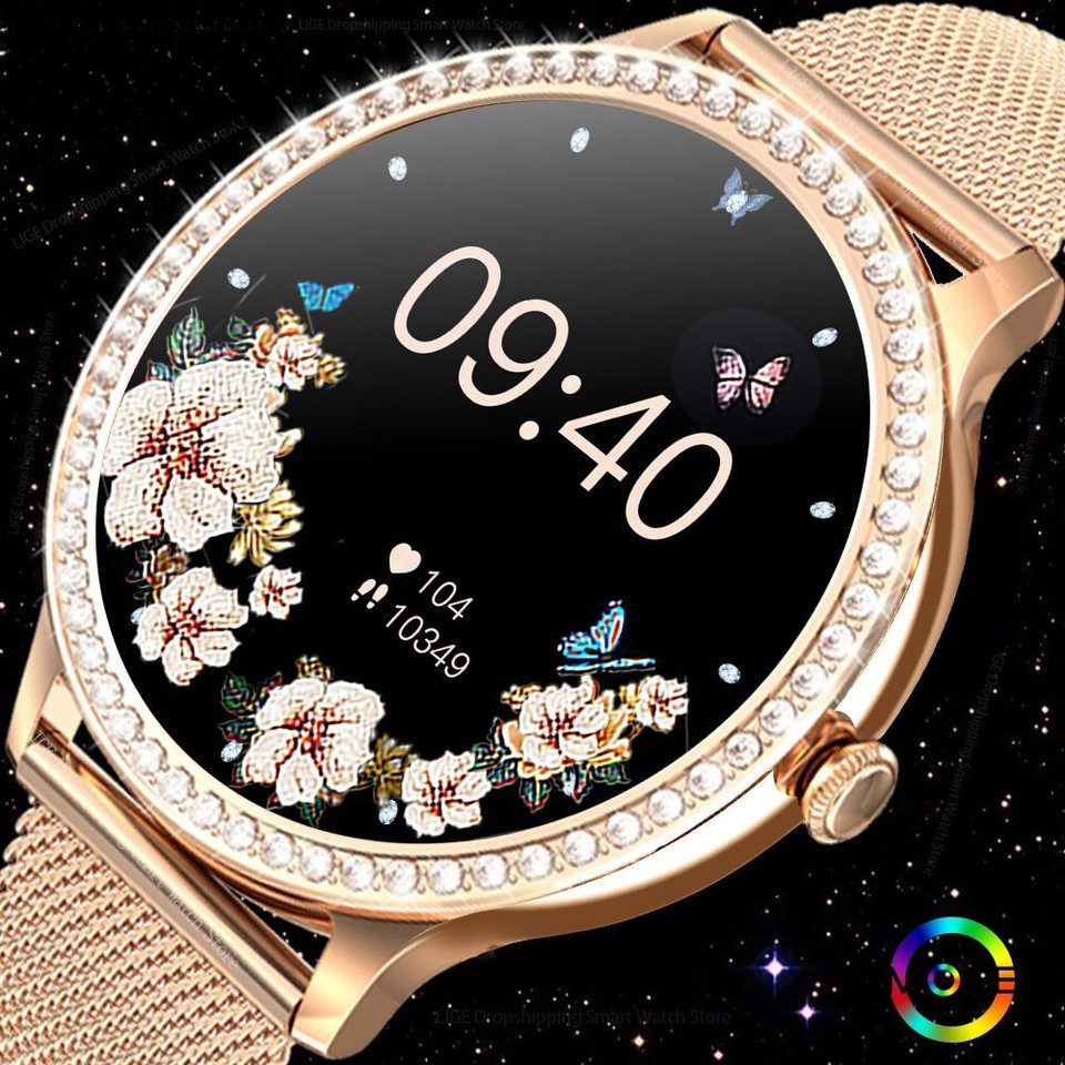 Smart Watch Bluetooth Call DIY Custom Dial Sport Bracelet Waterproof Smartwatch