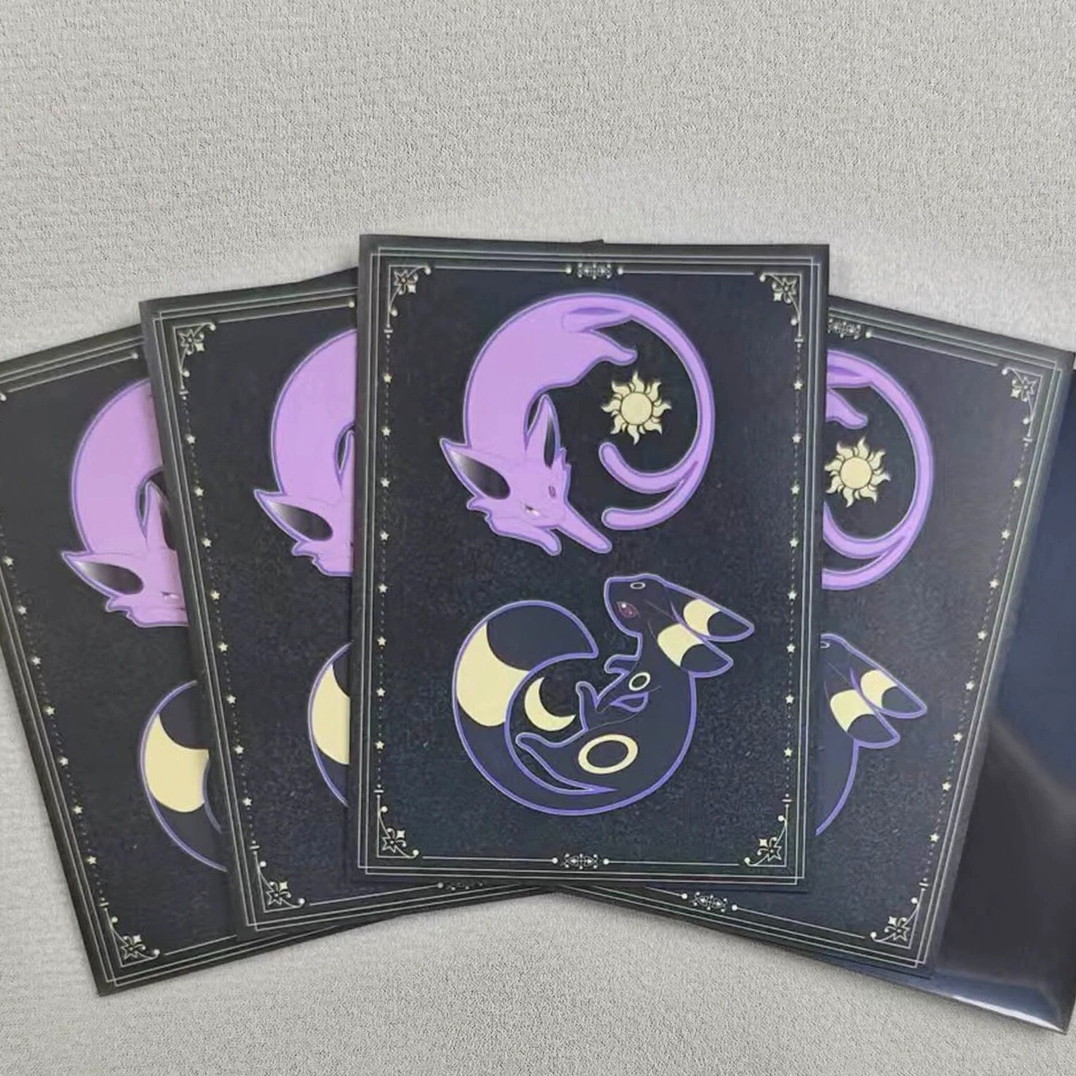 Trading Card Pokémon TCG Eevee Card Sleeves 67X92mm Standard Size 60PCS