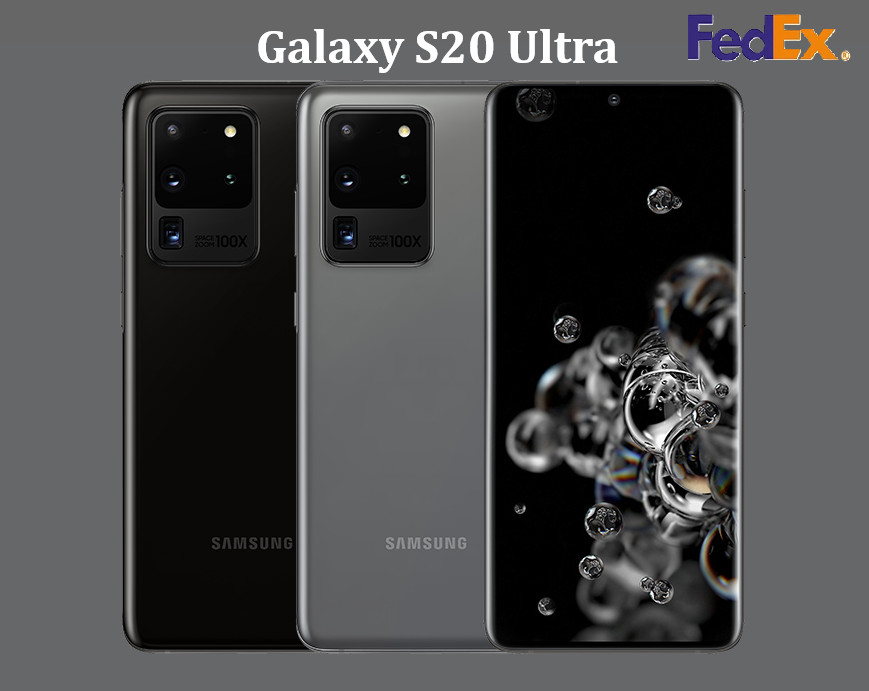 BRAND NEW Samsung Galaxy S20 Ultra 5G  128 GB Factory Unlocked Black Grey