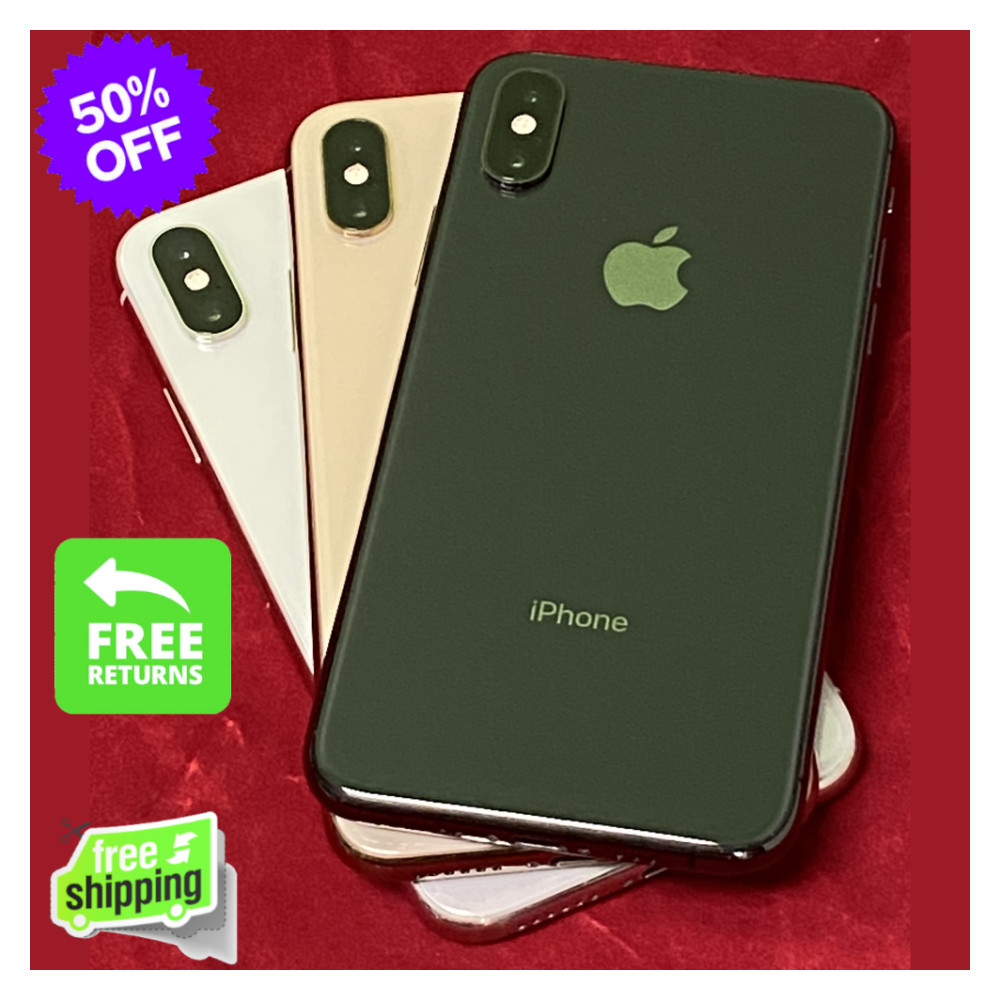 Apple iPhone XS 256GB 64GB Fully Unlocked At&t Verizon Very Good SmartPhone