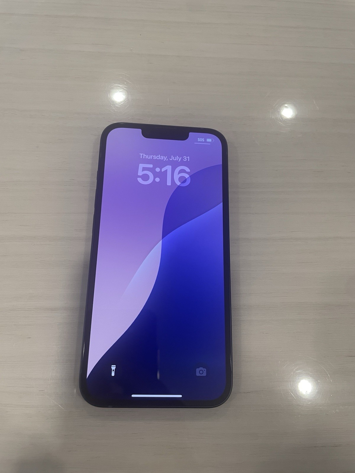 Apple iPhone 14 – 128GB -midnight black – Locked To Tracfone new 100% Battery!