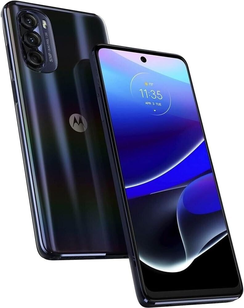 Motorola Moto G stylus 5G (2022) XT2215 128GB 4GB Unlocked Blue Good Condition